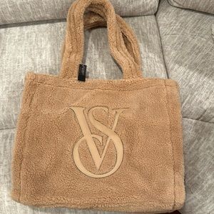 Victoria Secret Sherpa bag. Tan. Brand new with tags.